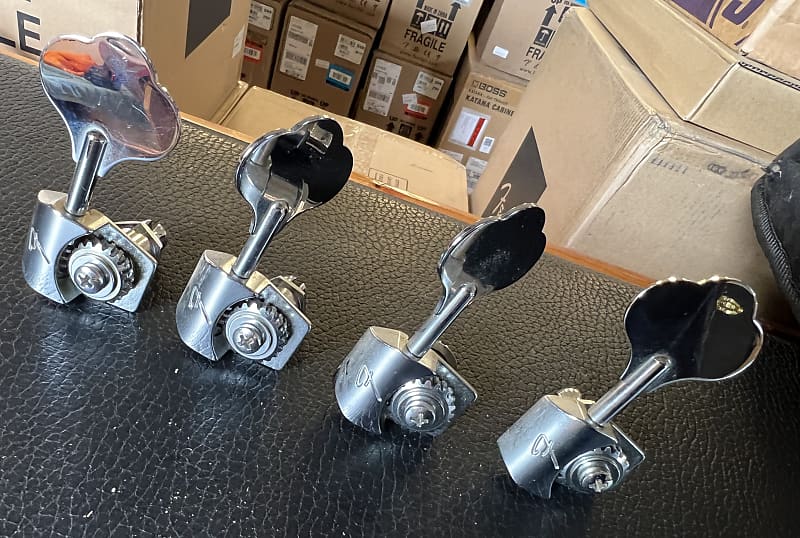 1996 Fender American Standard Precision Jazz Bass Tuning Pegs Reverb