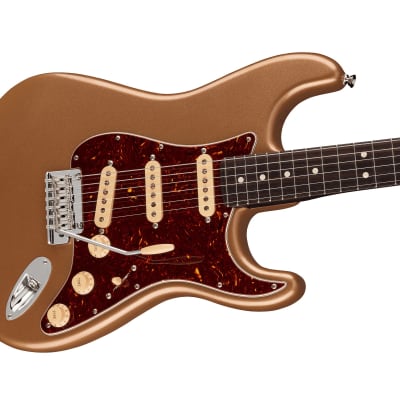 Fender DE American Professional II Stratocaster, Rosewood Neck - Firemist Gold image 1