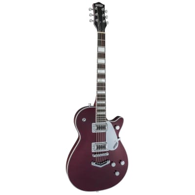 Gretsch G5220 Electromatic Jet BT Single-Cut Electric Guitar (Dark Cherry Metallic) (Used/Mint) image 4