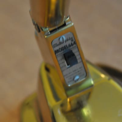 Electro Voice 664 mic with 418 desk stand - GOLD plated from the factory 1960's - Gold image 6