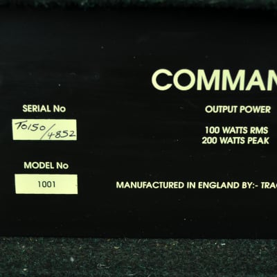 Trace Elliot Commando 1001 Bass Amplifier image 5