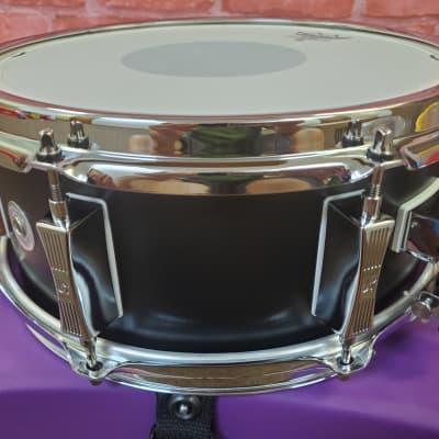 Sonor Gavin Harrison 12x5 Protean Black Lacquer Premium Snare Drum | World Ship | Authorized Dealer image 5