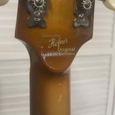 Hofner '62 RI 500/1 "Left Handed" German Bass Guitar image 5