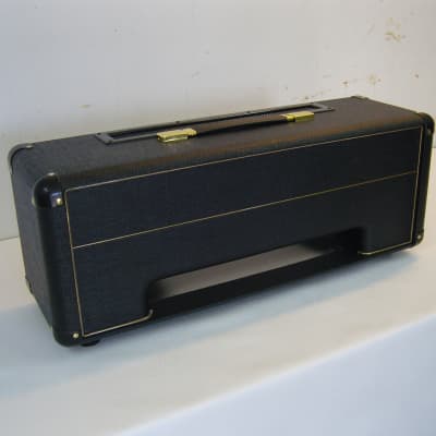 Marshall JMP 2203 2204 / Plexi / Bluesbreaker / JTM / 18W style Headshell Gehäus / Black Amp Shell image 3