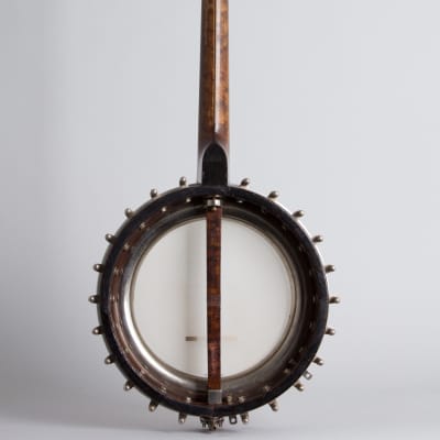 Lyon & Healy  Washburn Style A Tenor Banjo,  c. 1925, period black hard shell case. image 2