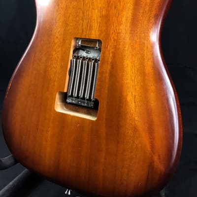 Custom/Hybrid Stratocaster, Relic, Floyd Rose, Mahogany Body/Birdseye Maple Neck, Honeyburst image 9