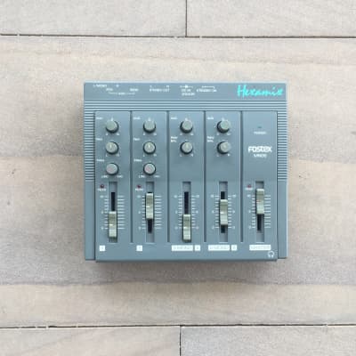 Fostex MN06 Hexamix 6 Channel Stereo Mixer | Reverb