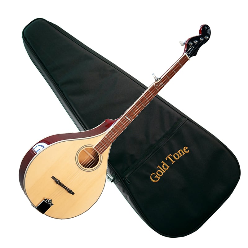 GOLD TONE Banjola+ wood-body acoustic/electric banjo with Gig Bag NEW image 1