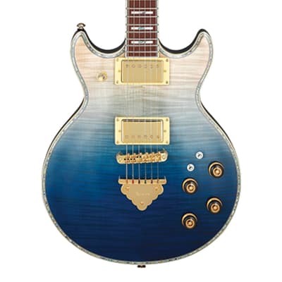Ibanez AR420TBG AR Standard Electric Guitar - Transparent Blue Gradation image 3