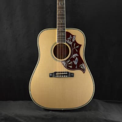 Gibson Custom Shop Hummingbird Custom Koa Antique Natural image 2