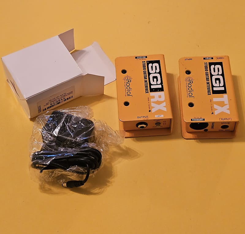 Radial SGI Studio Guitar Interface 2010s - Yellow image 1