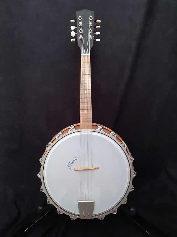 Framus Banjo Standard 8 string 1960's Natural image 1
