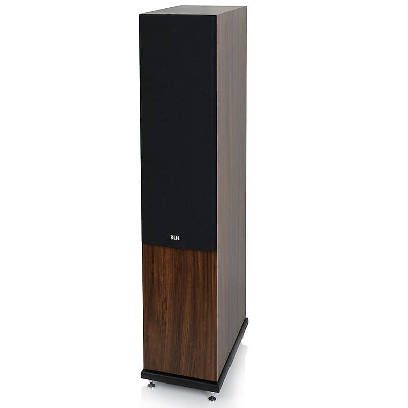 KLH Concord Floorstanding Speaker, European Walnut  			