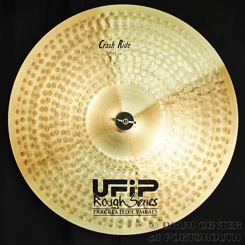 UFIP Rough Crash Ride Cymbal 21" Reverb