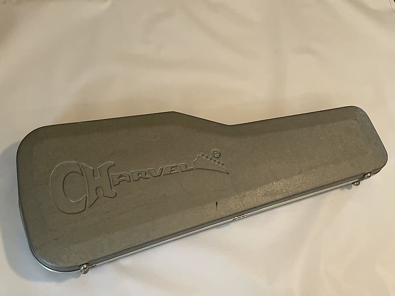 ジャズ : ハーマン レオナルド ハードカバー 1980's Charvel Jackson Model Series Grey Chainsaw Guitar Case | Reverb
