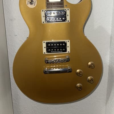 2011 Epiphone Les Paul Traditional Pro Gold Top image 1