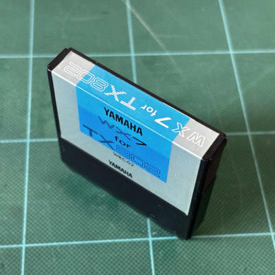 YAMAHA DATA ROM WX7 for TX802 WRC-02 rare cartridge