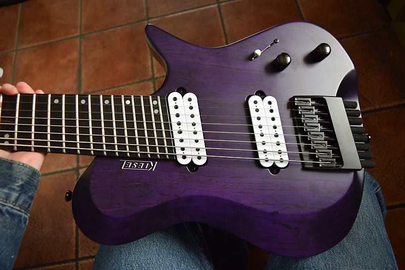 Kiesel Zeus ZM8 , 8 string guitar , Great specs , exotic