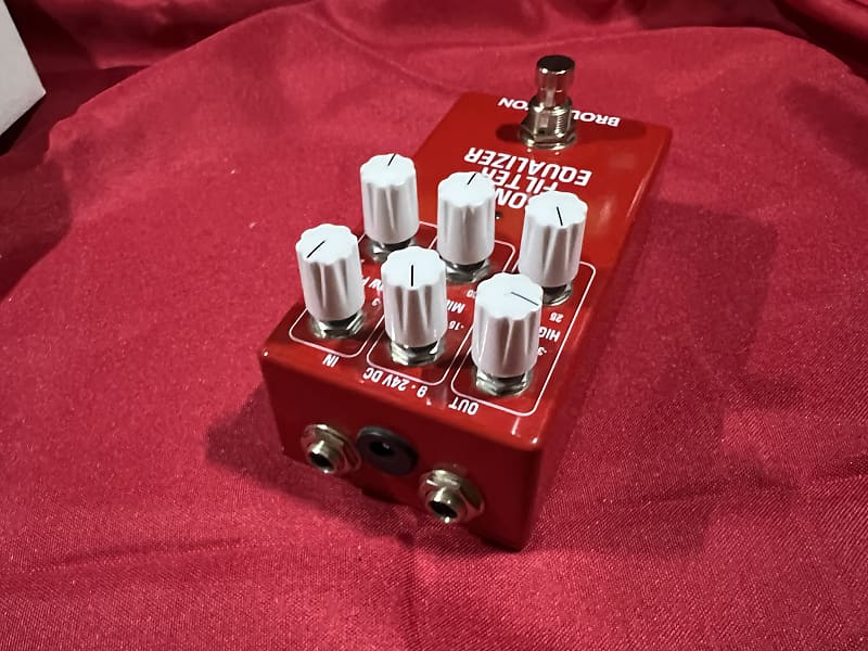 Broughton Resonant Filter Equalizer - Red | Reverb