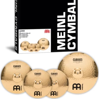 Meinl Classics Custom Brilliant Complete Cymbal Set