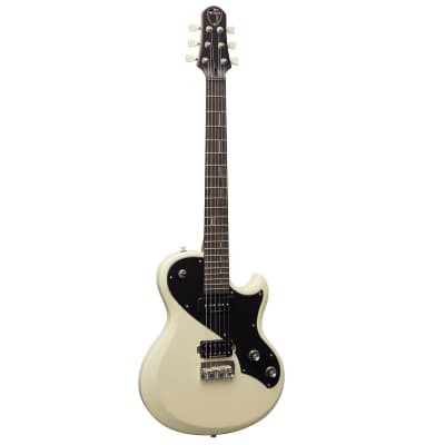 Shergold Provocateur SP01 Thru Dirty Blonde Electric Guitar P90 + Pearly Gates Humbucker image 2
