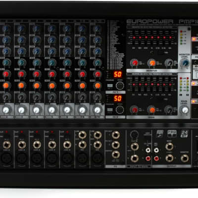 Behringer Europower PMP1680S 10-channel 1600W Powered Mixer image 1