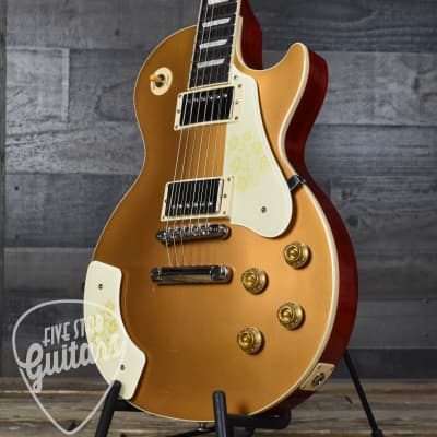 Certified Pre-Owned Gibson Mary Ford Les Paul Standard - Gold Top / Cherry Back with Hard Shell Case image 12