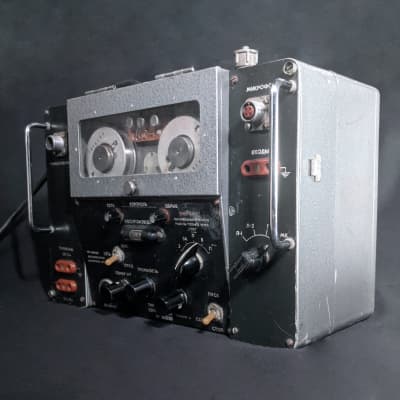 MN-61 - Soviet Military Lo-Fi Tape Wire KGB Recorder /w ALL Extras | SERVICED image 11