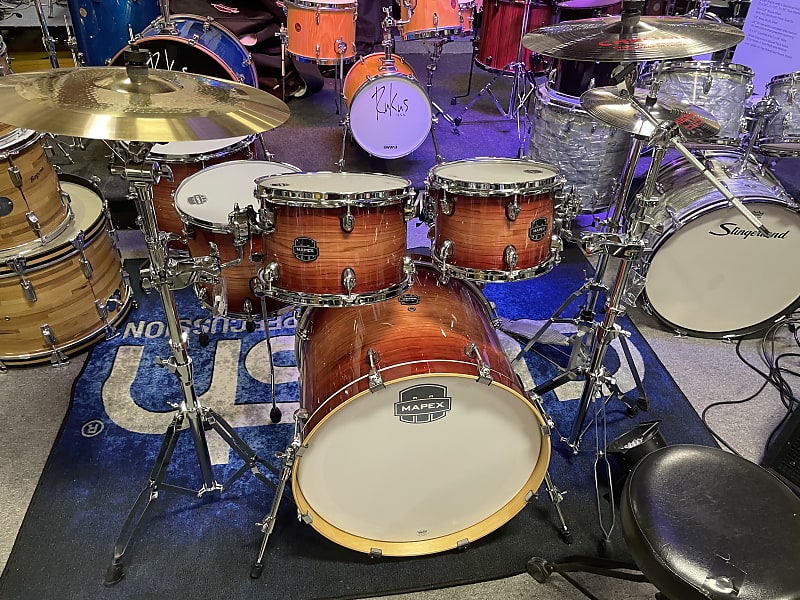 Mapex Armory 6 piece/HD/Cymbals 2023 - Redburst Lacquer | Reverb