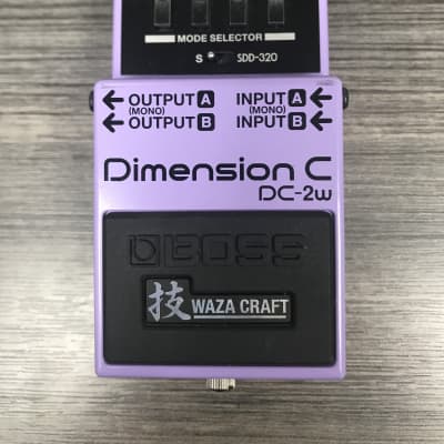 Boss DC-2W Dimension C Chorus Waza Craft 2018 - Present - Purple image 4