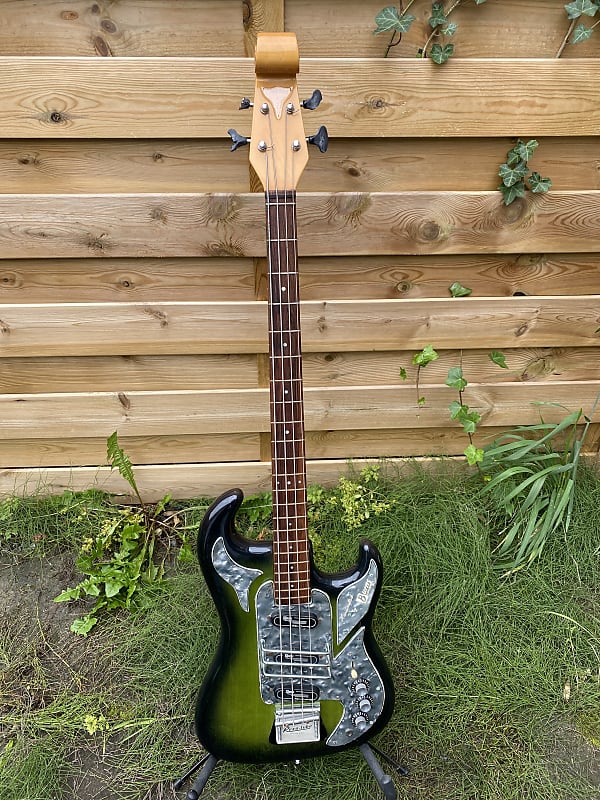 1964 Burns Shadows Bass Rare Green sunburst image 1