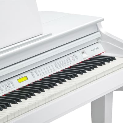 Kurzweil KAG-100-WHP Digital Grand Piano - White image 5