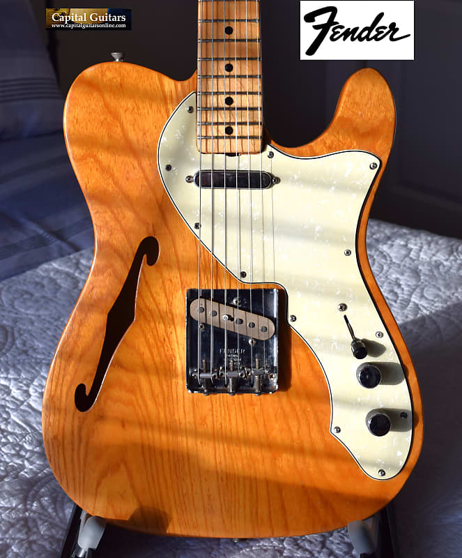 Fender Telecaster Thinline 1969  Original Natural Finish On Ash, 6.4 lbs. image 1