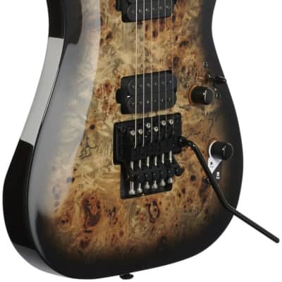 ESP LTD H-1001FR Electric Guitar, Black Natural Fade image 4
