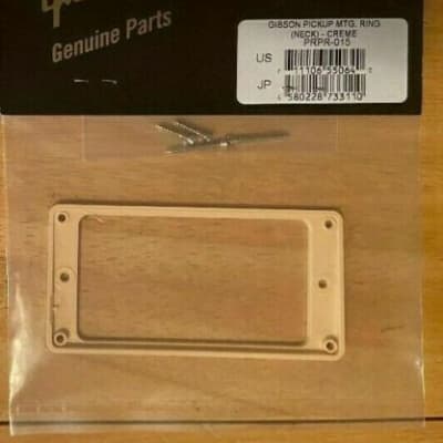 GIBSON Les Paul Creme Neck Pickup Mounting Ring - Genuine Brand New PRPR-015 image 2