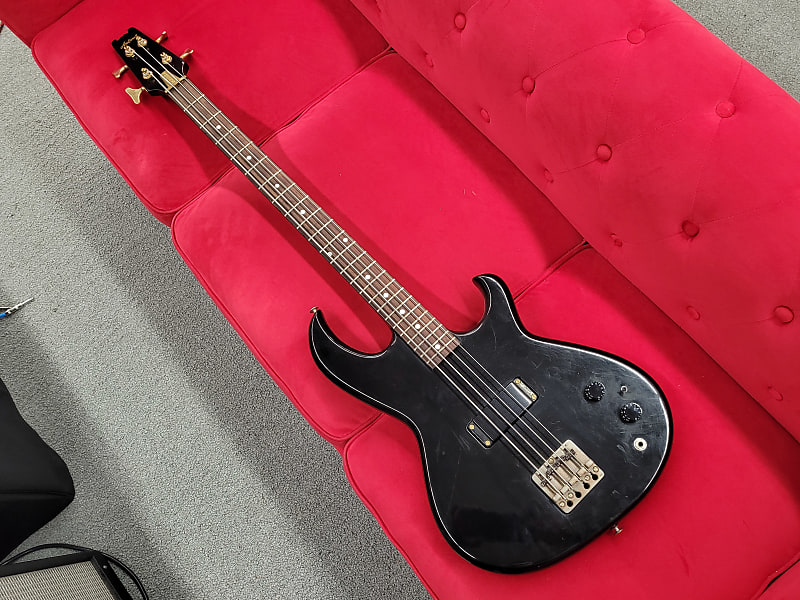 Aria Pro II SB600 "Batwing" Bass Cliff Burton Style 1980s Reverb