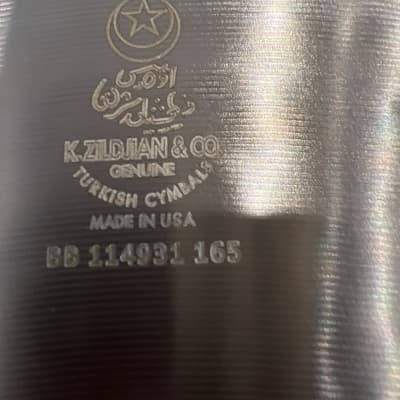 Zildjian K Dark medium Thin CRASH - Brass image 3