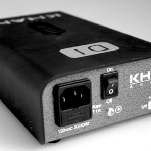 DTM・DAW KHAN AUDIO VTDI Khan Audio VTDI Vacuum Tube Direct Injection Tube DI | Reverb
