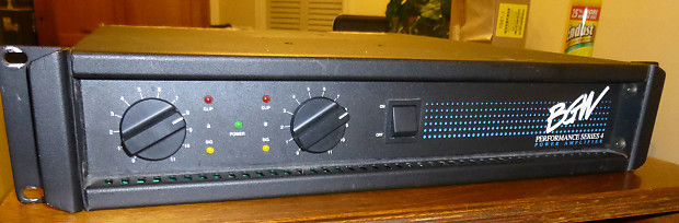 BGW Performance 4 Stereo Amplifier. Up to 1850 watts
