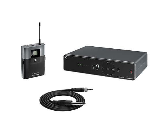 Sennheiser XSW 1-CI1 Bodypack Wireless Instrument Set With Cable image 1