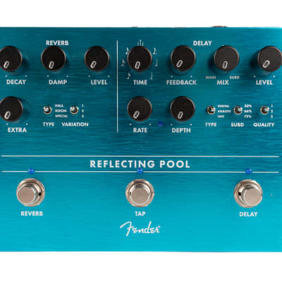 Fender Reflecting Pool Delay + Reverb Pedal [USED] for sale