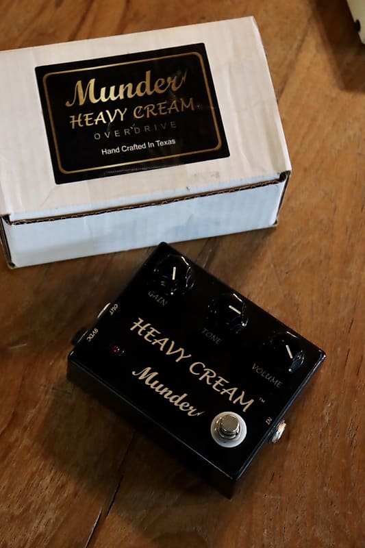 Munder Heavy Cream Overdrive 2010s black | Reverb