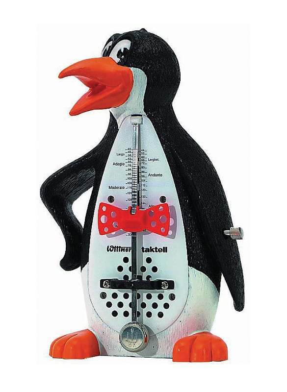Wittner - Taktell Penguin Metronome Plastic Case Bell! 839011 *Make An Offer!* image 1