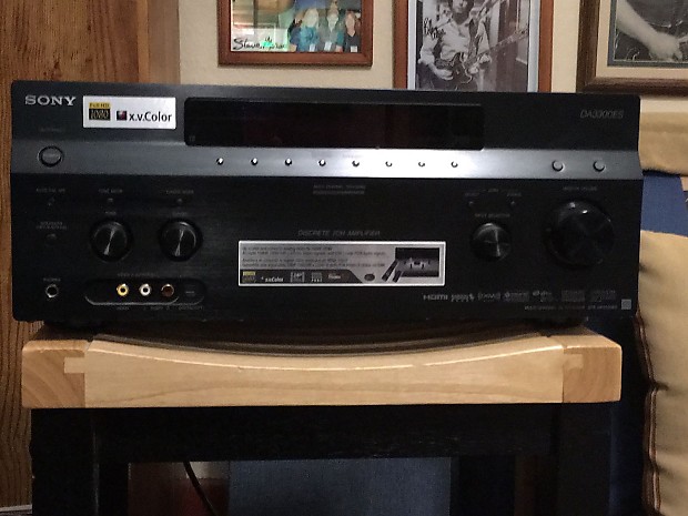Sony STR-DA3400ES 2008 Black | Reverb Sony STR-DA3400ES 2008 Black | Reverb