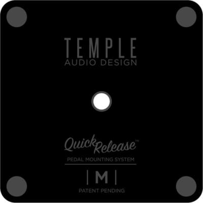 Temple Audio Design Quick Release Pedal Plate Black image 3