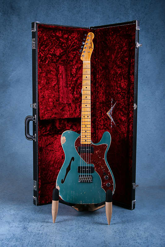 Fender Custom Shop Master Built Greg Fessler Thinline | Reverb