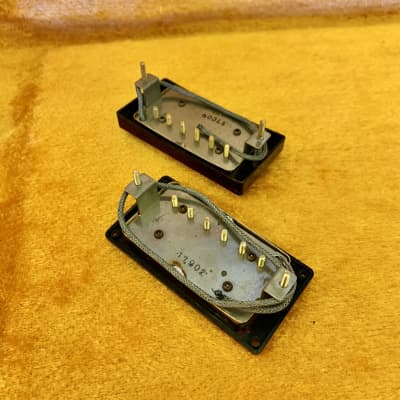 Maxon PAF U1000 humbucker pickups 1977 Gold original vintage