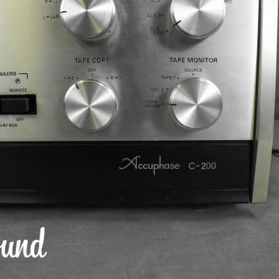 Accuphase Kensonic C-200 Stereo Control Center Amplifier in Very Good Condition image 14