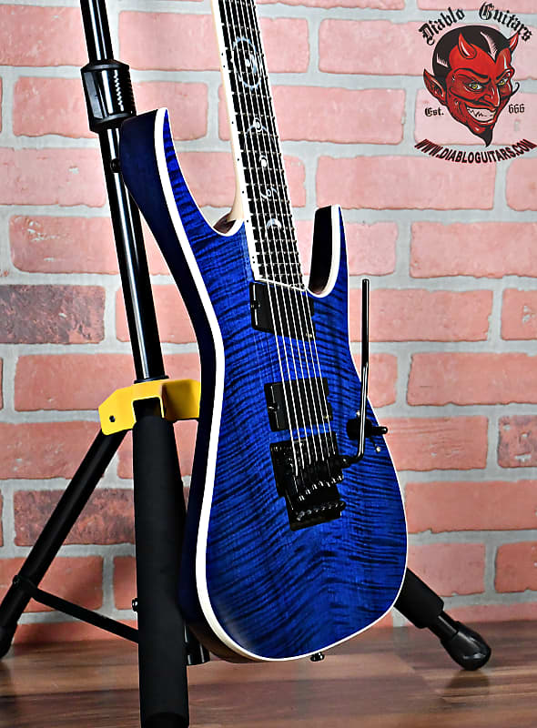 DEAN 7弦ギター Dean ZX Flame Top Electric Guitar Charcoal Burst