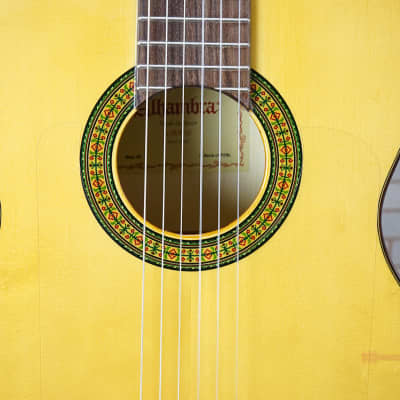 Alhambra 3 F Nylon-string Flamenco Classical Guitar - Natural image 5